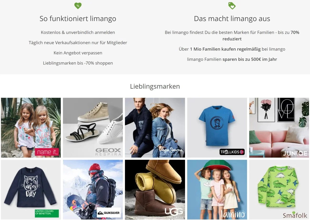 shoppingclub limango