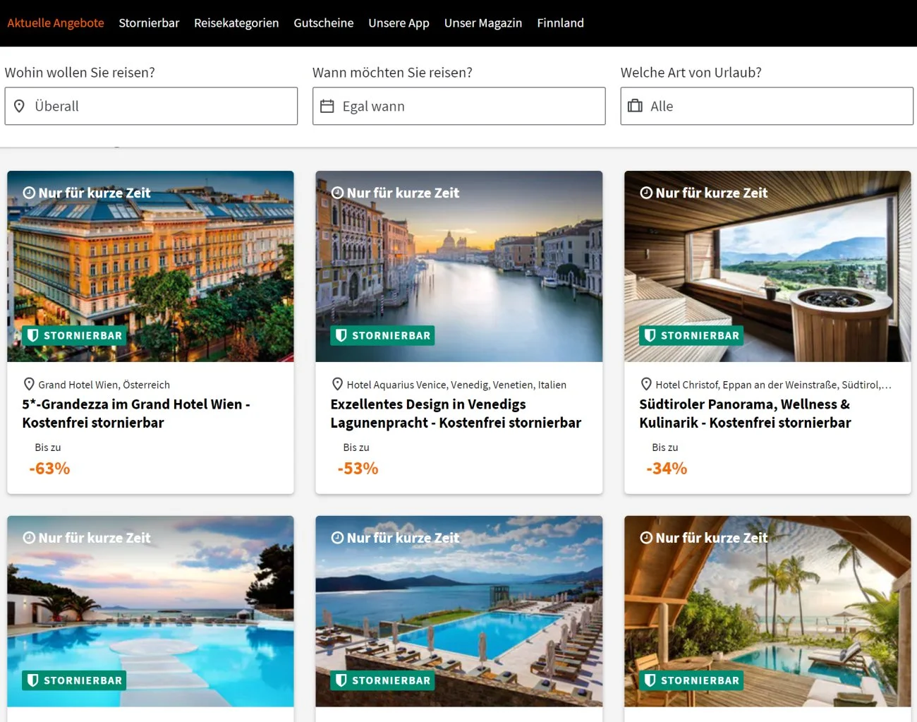 shoppingclub secretescapes.de