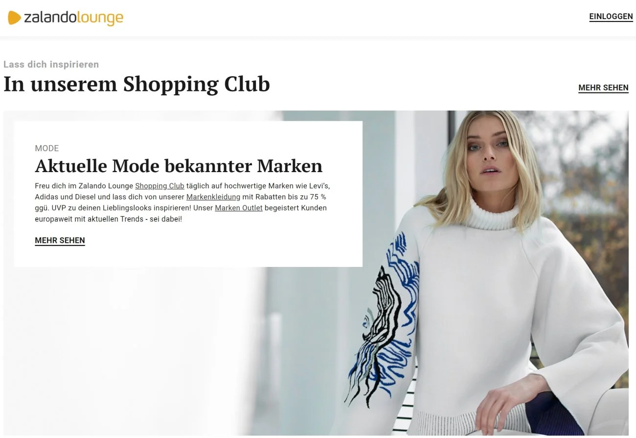 shoppingclub zalando-lounge.de